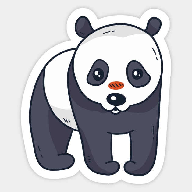 Panda Art Sticker by Urban_Vintage